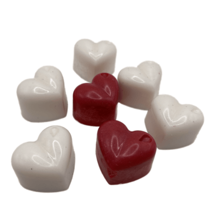Wax Melts Καρδιά (Συσκευασία με 15 wax melts σε σχήμα καρδιάς)